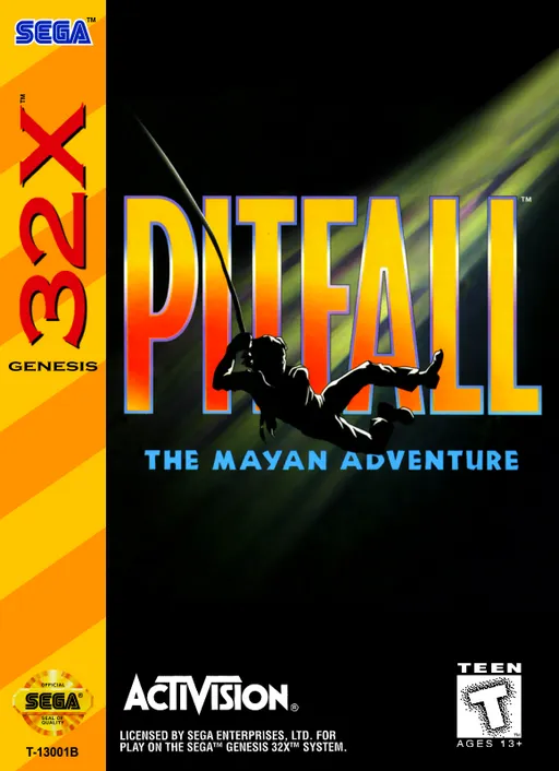 Обложка игры Pitfall: The Mayan Adventure